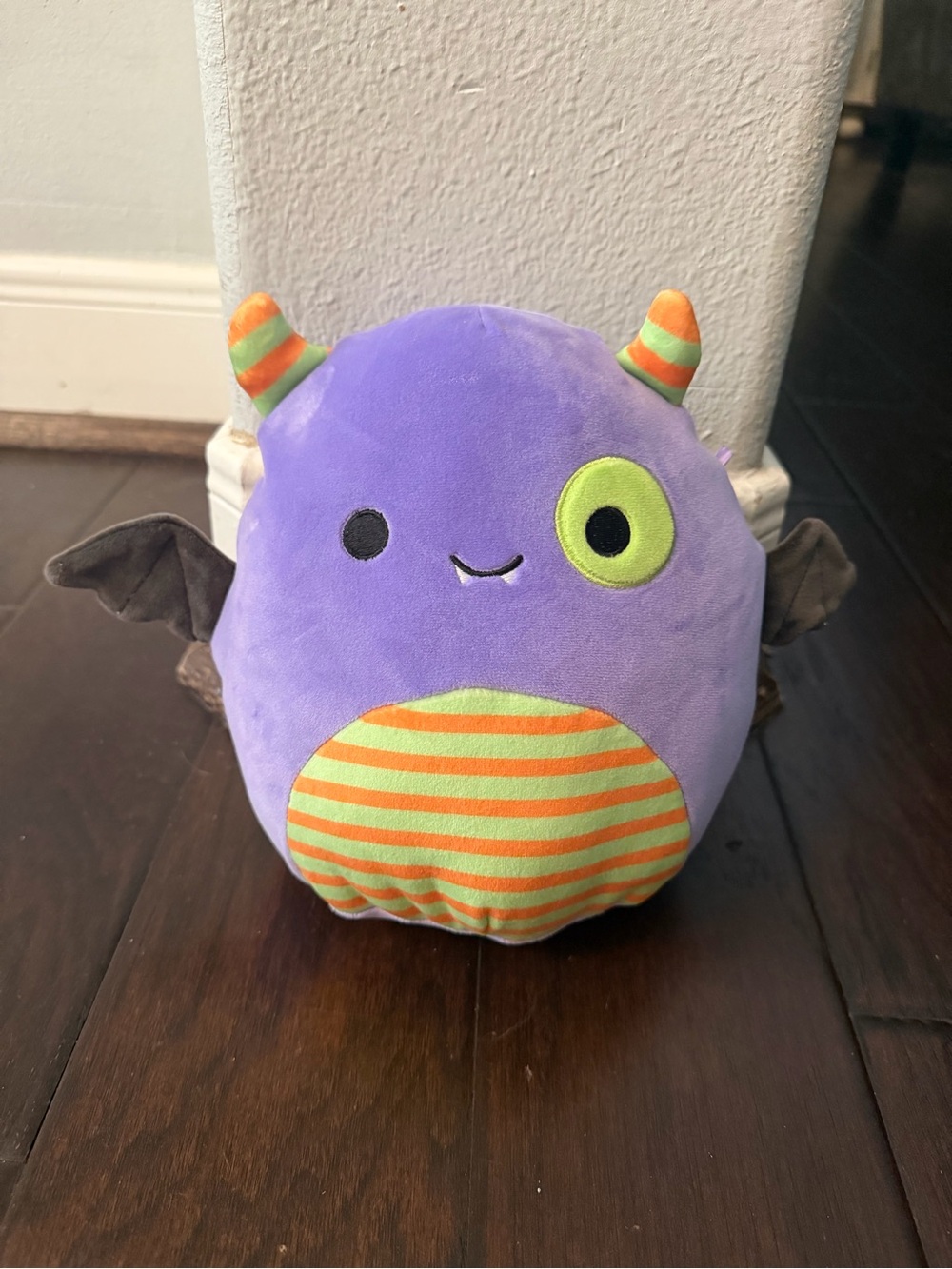 Squishmallows Blas Purple Bat Monster 10” Halloween Plush Kellytoy